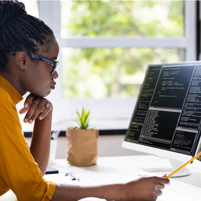 Hostway Kenya web development team collaborating on a new website