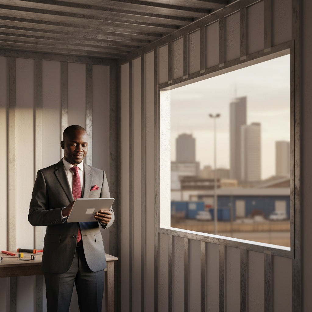 Revolutionise Retail: The Power of Digital Kiosks Built from Shipping Containers in Kenya