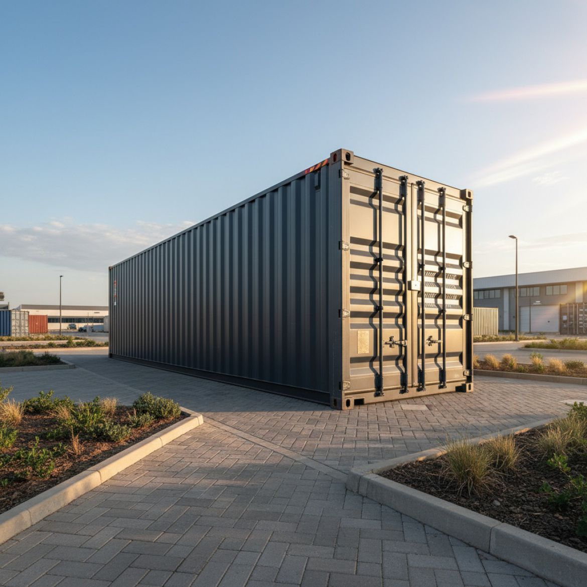 Large 45ft high cube shipping container ready for delivery in Kenya by IDEAL Containers