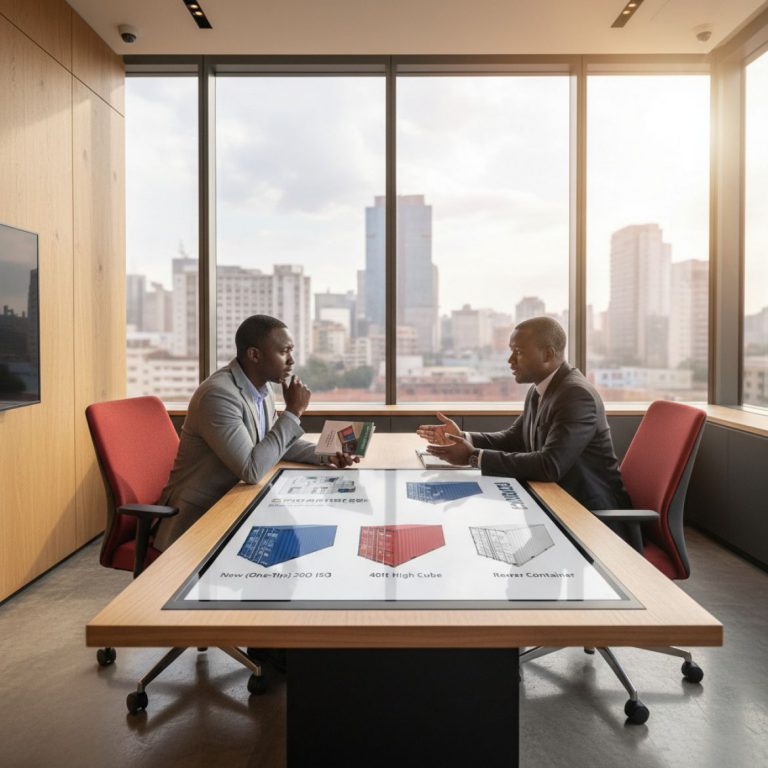 New and used shipping containers for sale from IDEAL Containers in Kenya