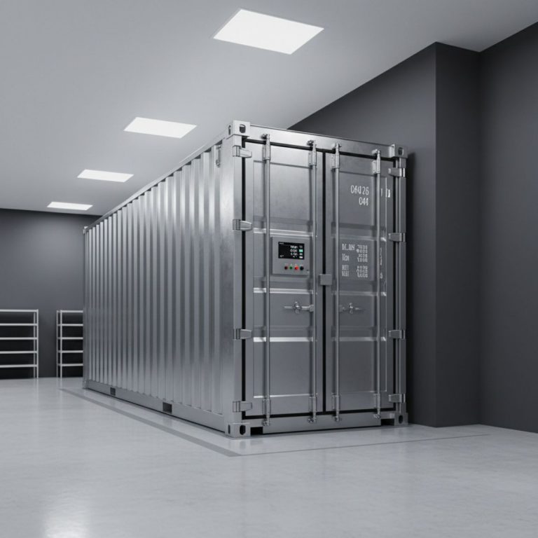 Refrigerated container providing secure pharmaceutical cold storage in Kenya