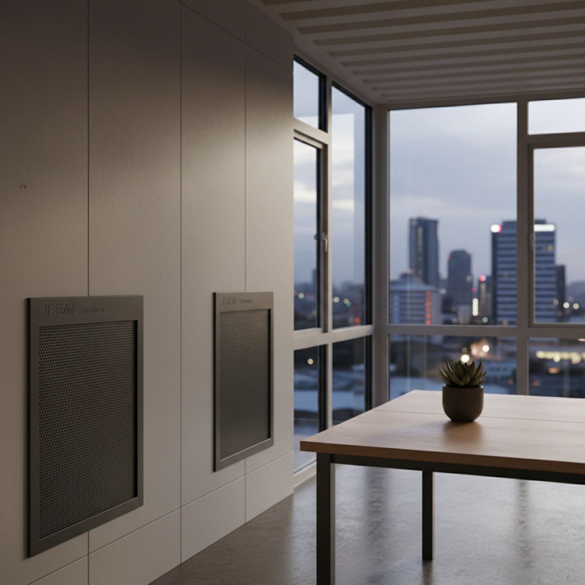 IDEAL Containers' installed ventilation grilles and insulation panels for optimal container Ventilation & Climate in Kenya